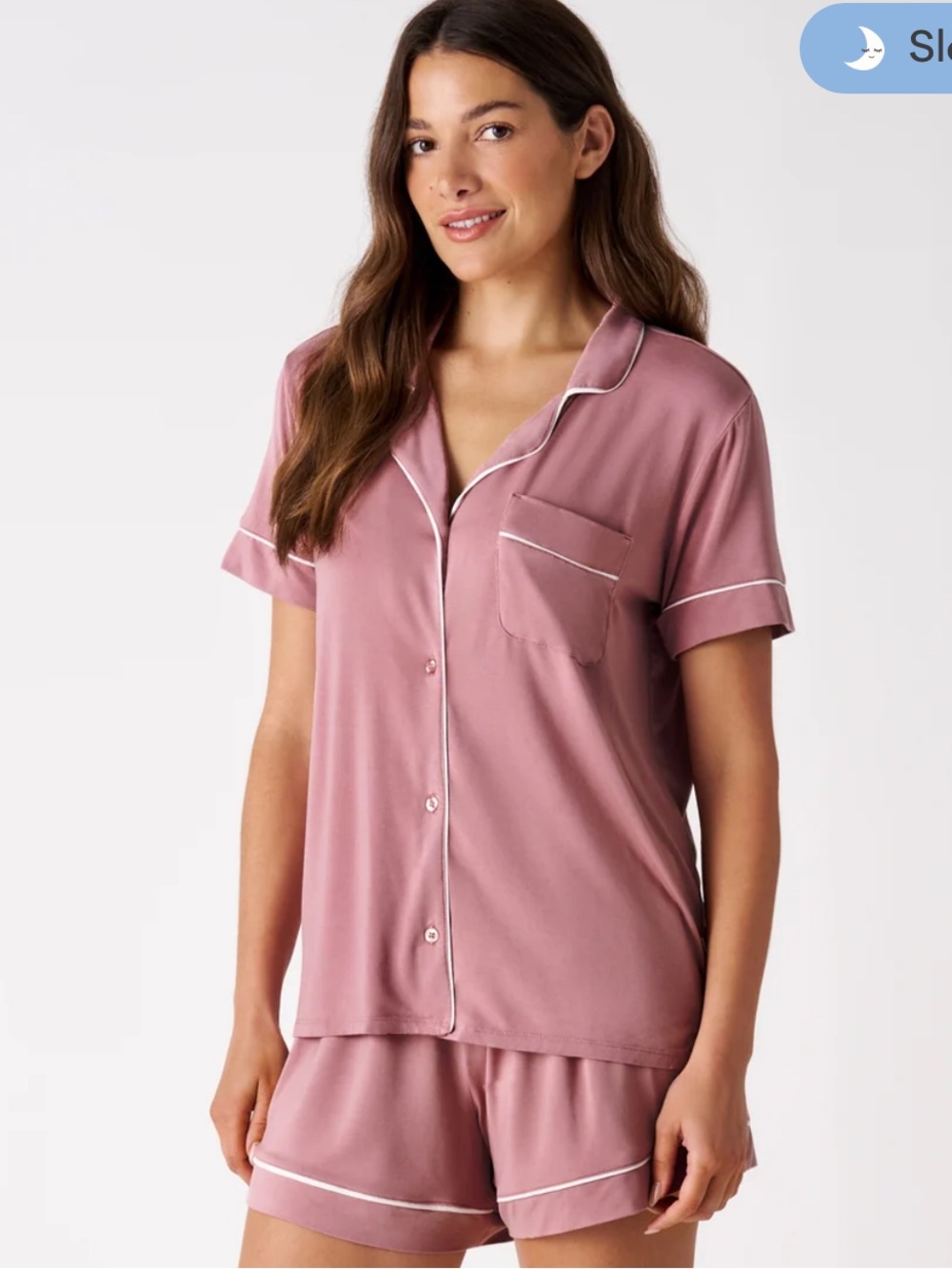 Little Sleepies Rosewood Women's Pajama Set